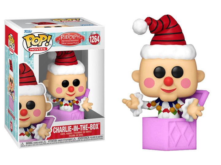 Funko Pop! Movies: Rudolph the Red-Nosed Reindeer - Charlie in the Box Figure #1264 - Funko - Ginga Toys