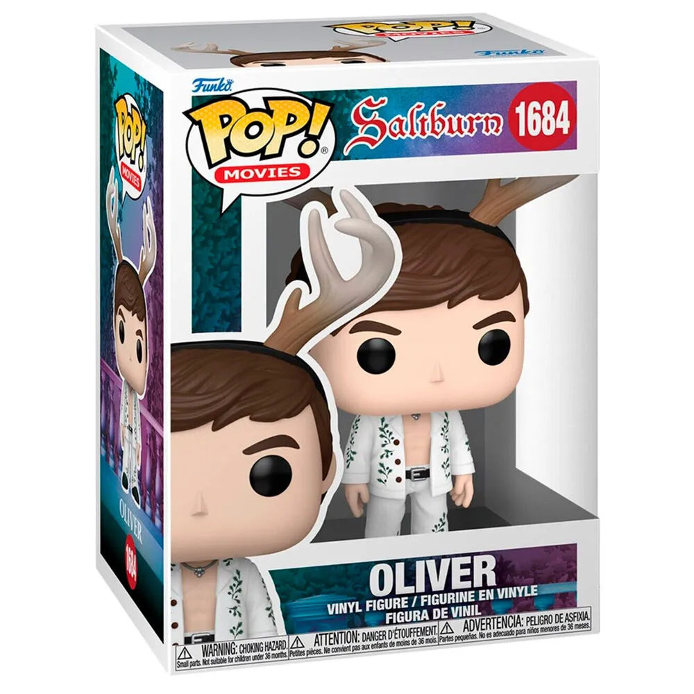 Funko Pop! Movies: Saltburn - Oliver Quick Vinyl Figure #1684 - Ginga Toys