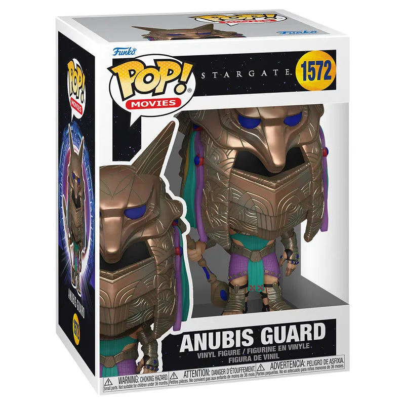 Funko Pop! Movies: Stargate - Anubis Guard (Metallic) Figure #1572 - Ginga Toys