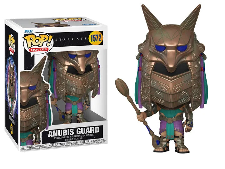 Funko Pop! Movies: Stargate - Anubis Guard (Metallic) Figure #1572 - Ginga Toys