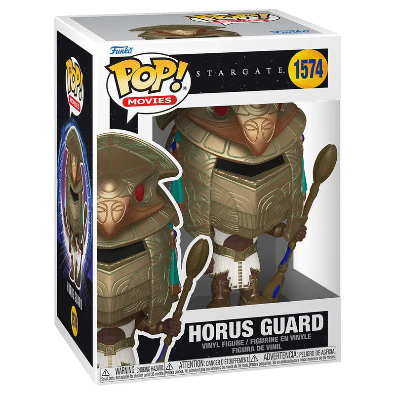 Funko Pop! Movies: Stargate - Horus Guard (Metallic) Figure #1574 - Ginga Toys