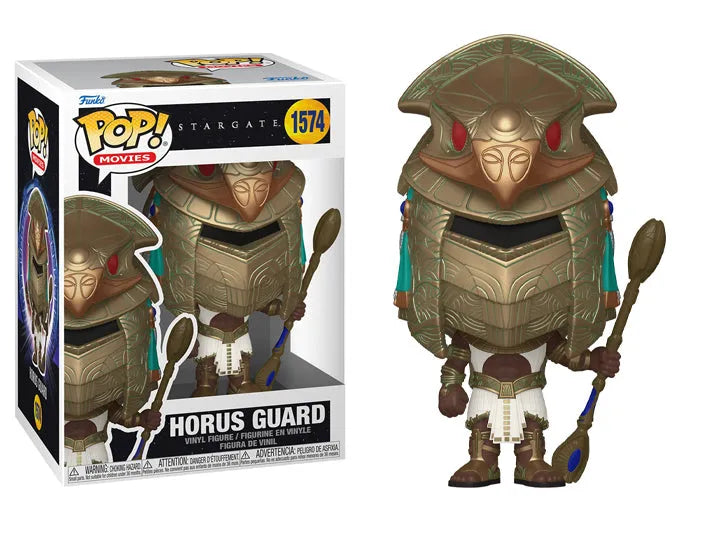 Funko Pop! Movies: Stargate - Horus Guard (Metallic) Figure #1574 - Ginga Toys