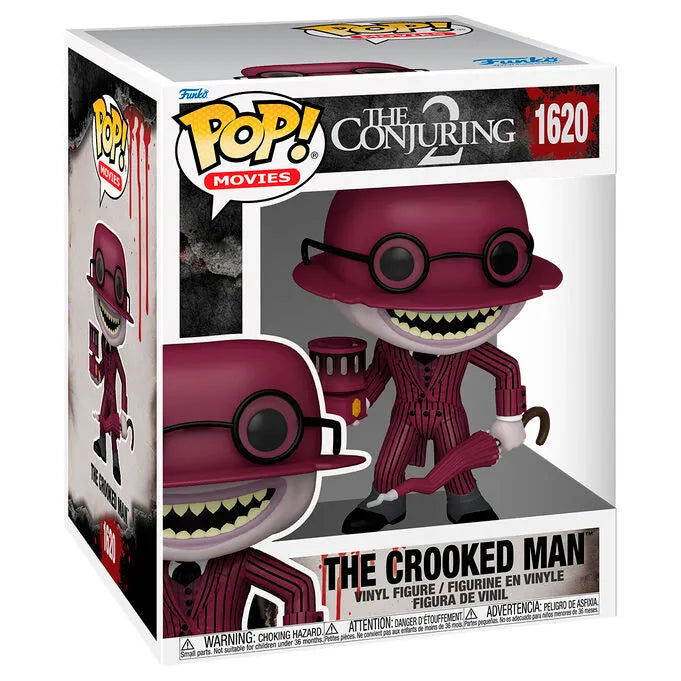 Funko Pop! Movies: Super Sized 6" The Conjuring 2 - The Crooked Man Vinyl Figure #1620 - Ginga Toys