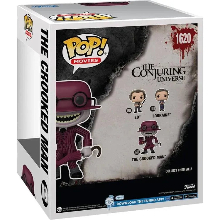 Funko Pop! Movies: Super Sized 6" The Conjuring 2 - The Crooked Man Vinyl Figure #1620 - Ginga Toys