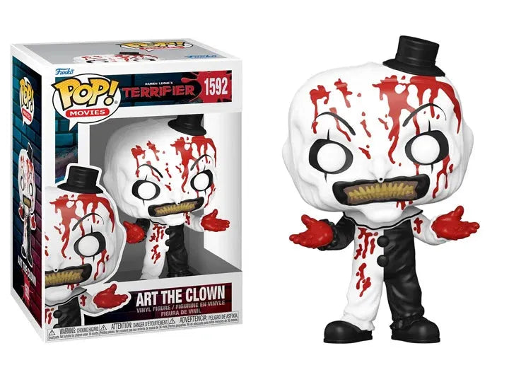 Funko Pop! Movies: Terrifier 2 - Art the Clown (Bloody) Vinyl Figure #1592 - Ginga Toys