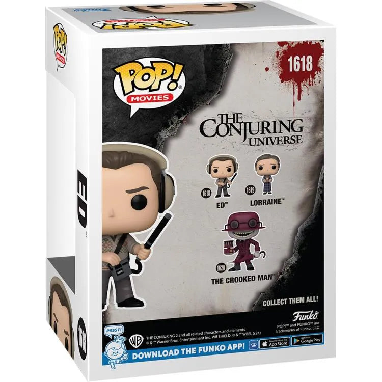 Funko Pop! Movies: The Conjuring - Ed Vinyl Figure #1618 - Ginga Toys