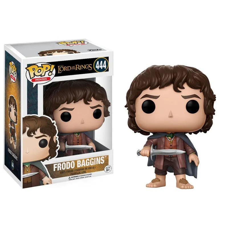 Funko Pop! Movies: The Lord of the Rings - Frodo Baggins Figure #444 - Ginga Toys