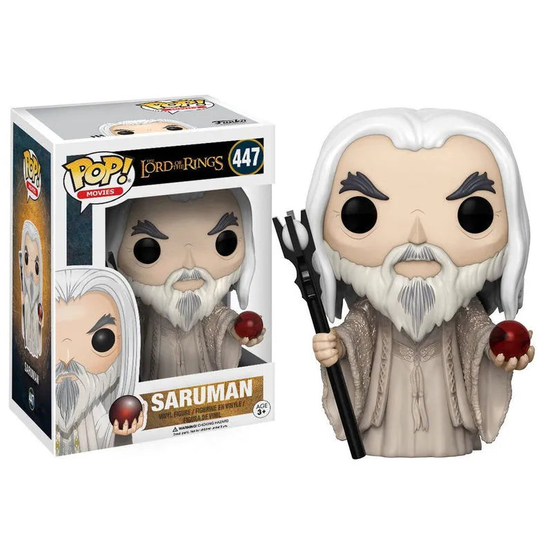 Funko Pop! Movies: The Lord of the Rings - Saruman Figure #447 - Ginga Toys