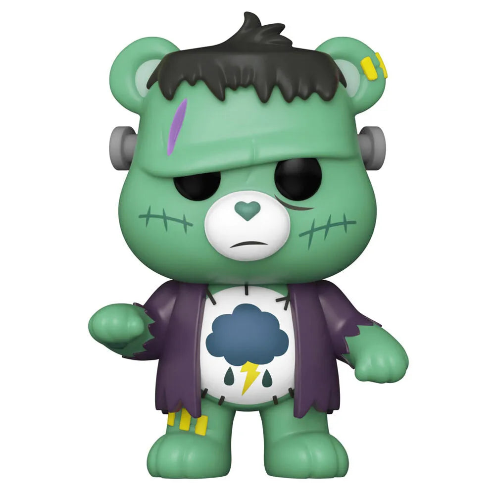 Funko Pop! Movies: Universal Monsters x Care Bares - Grumpy Bear as Frankenstein Vinyl Figure #1627 - Ginga Toys