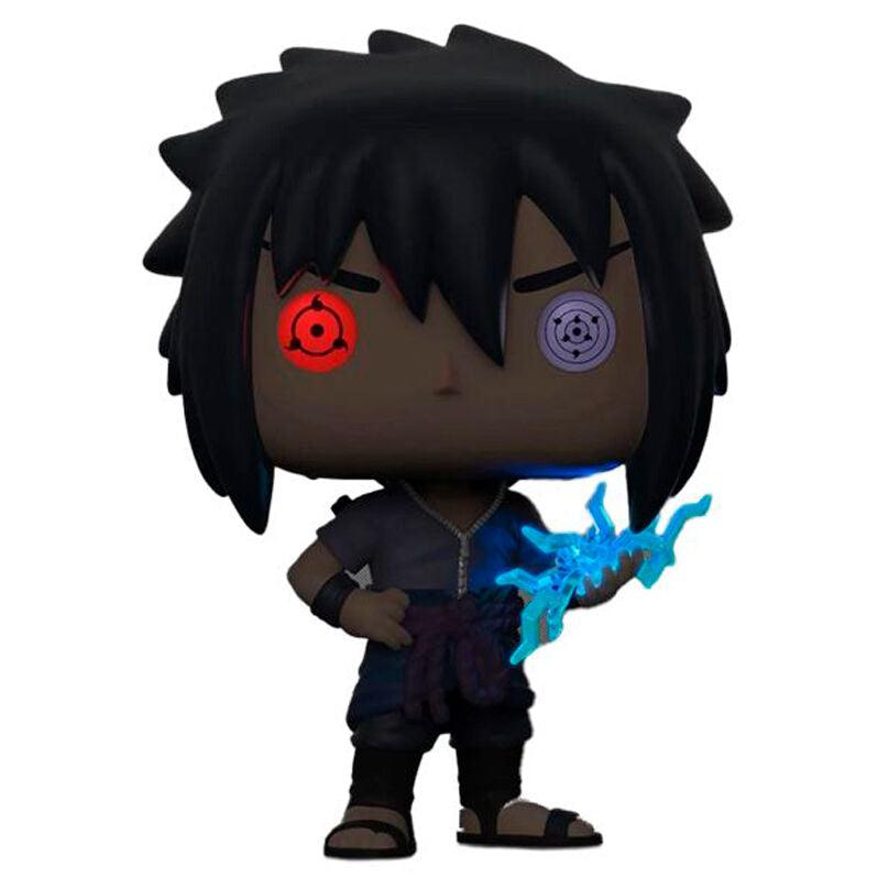 Funko Pop! Naruto Shippuden - Glow Chase Sasuke Uchiha Exclusive Figure (Rinnegan) #1023 - Ginga Toys