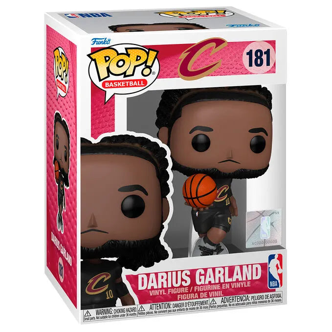 Funko Pop! NBA: Cleveland Cavaliers - Darius Garland Vinyl Figure #181 - Ginga Toys