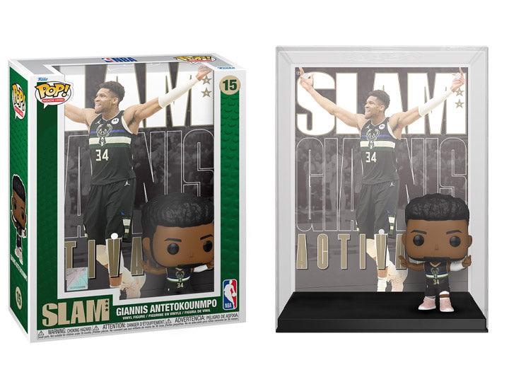 Funko Pop! NBA Cover: SLAM - Giannis Antetokounmpo Figure Vinyl #15 - Funko - Ginga Toys