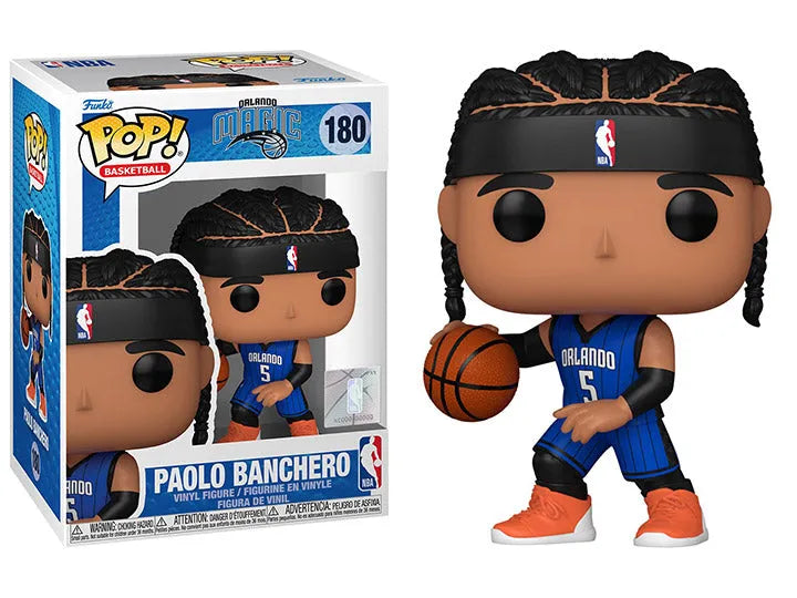 Funko Pop! NBA: Orlando Magic - Paolo Banchero Vinyl Figure #180 - Ginga Toys