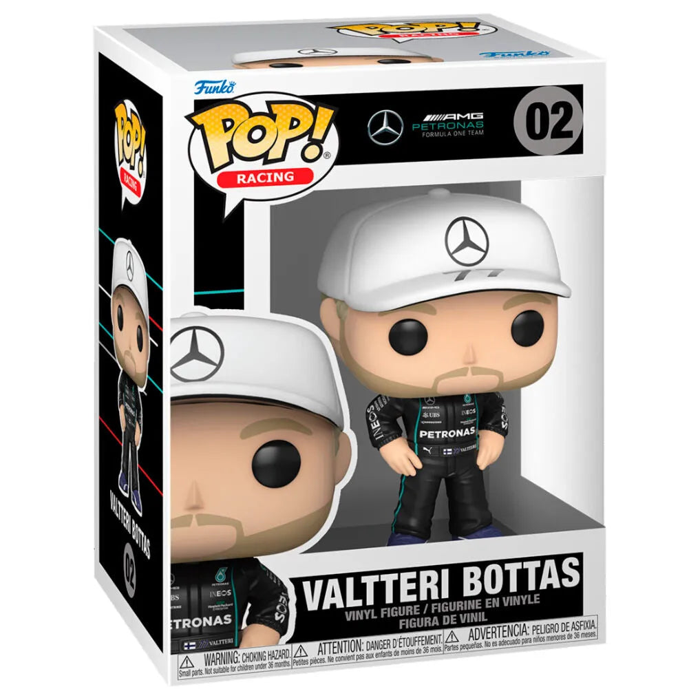 Funko Pop! Racing: Formula 1 AMG Petronas - Valtteri Bottas Vinyl Figure #02 - Ginga Toys