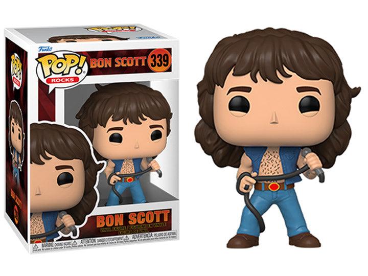 Funko Pop! Rocks: AC/DC - Bon Scott Figure #339 - Funko - Ginga Toys