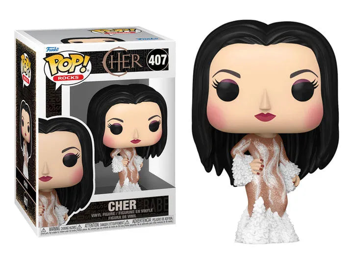 Funko Pop! Rocks: Cher (1974 Met Gala) Figure #407 - Ginga Toys