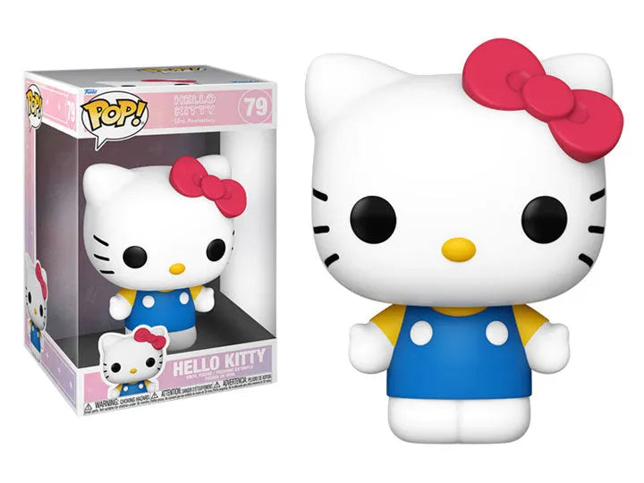 Funko Pop! Sanrio: Hello Kitty 50th Anniversary Jumbo - 20 CM Hello Kitty Vinyl Figure #79 - Ginga Toys