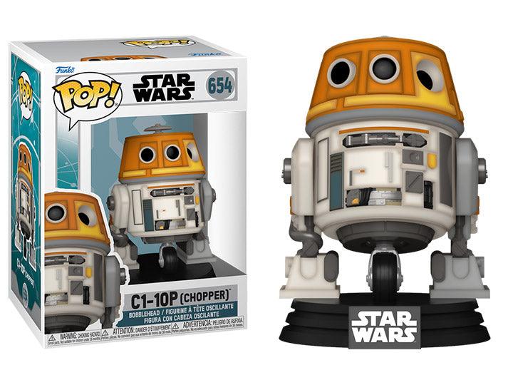 Funko Pop! Star Wars: Ahsoka - C1-10P (Chopper) Figure Vinyl #654 - Funko - Ginga Toys