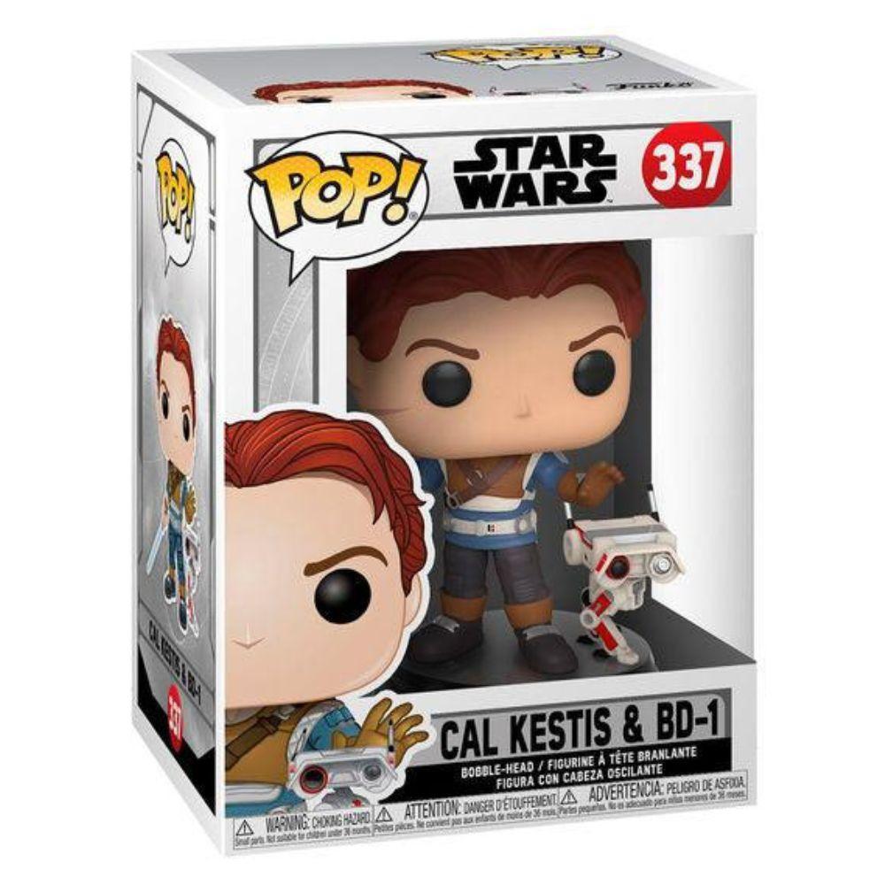 Pop! Star Wars: Jedi Fallen Order Cal Kestis And BD-1 Vinyl Figure #337 - Funko - Ginga Toys