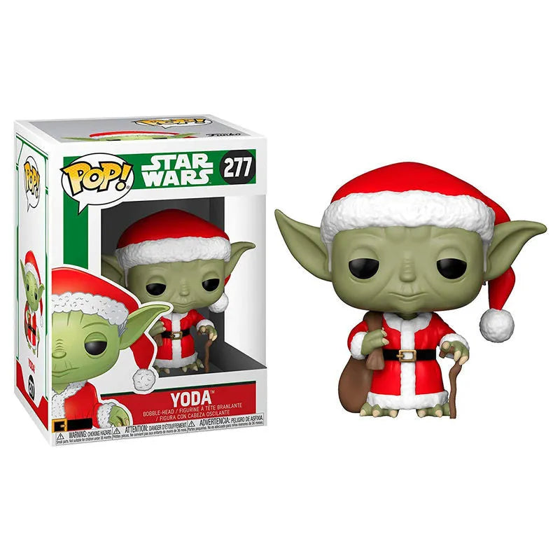 Funko Pop! Star Wars: Christmas - Yoda Figure #277 - Ginga Toys