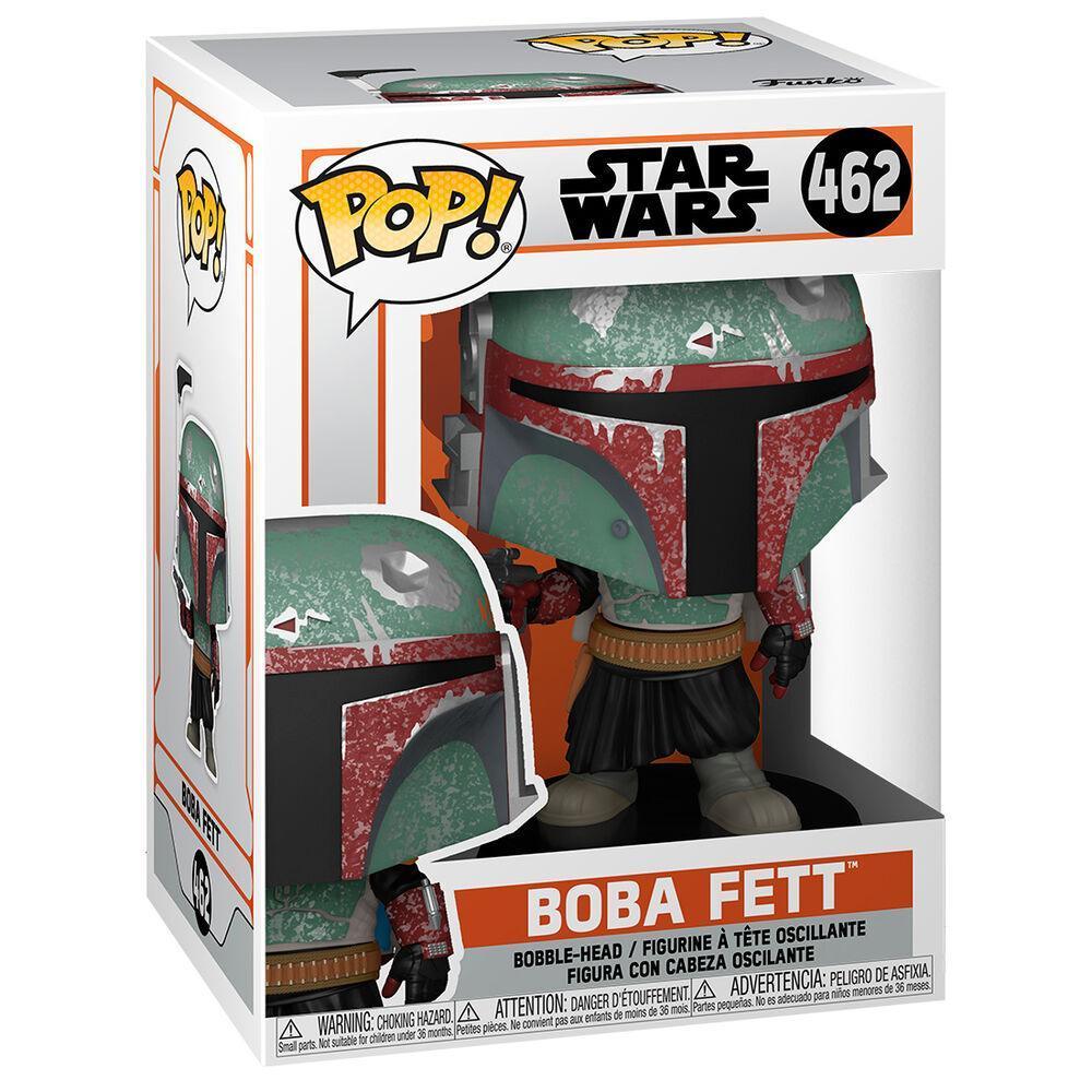 Funko POP Star Wars Mandalorian Boba Fett Vinyl Figure #462 - Funko - Ginga Toys