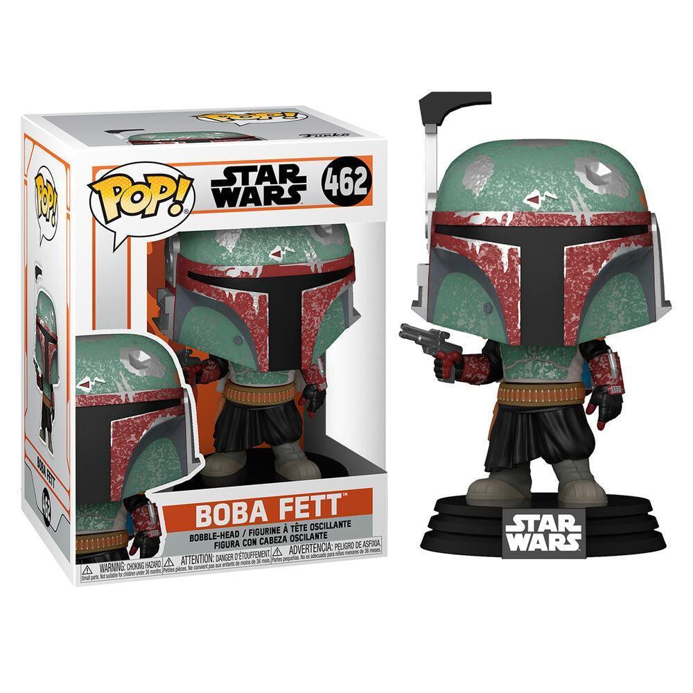 Funko POP Star Wars Mandalorian Boba Fett Vinyl Figure #462 - Funko - Ginga Toys