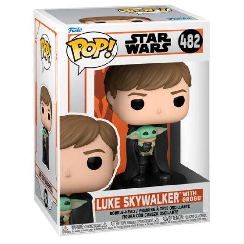 Funko Pop figure Star Wars The Mandalorian Luke Skywalker with Grogu - Funko - Ginga Toys