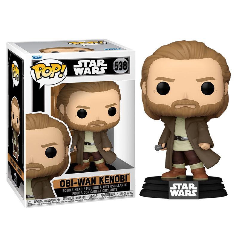 Funko Pop! Star Wars: Obi-Wan Kenobi - Obi-Wan Kenobi Figure #538 - Ginga Toys