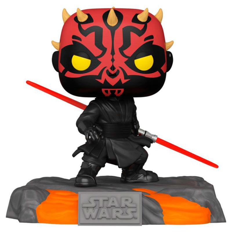 Funko Pop! Star Wars: Red Saber Series Vol.1 - Darth Maul Glow Exclusive Vinyl Figure #520 - Funko - Ginga Toys