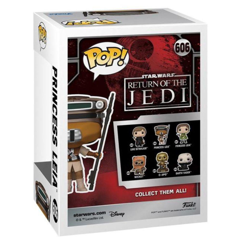 Funko Pop! Star Wars: Return of the Jedi 40th Anniversary - Princess Leia (Boushh) Vinyl Figure #606 - Funko - Ginga Toys