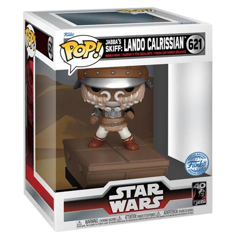 Funko Pop! Star Wars: Return of the Jedi - Jabba's Skiff Lando Calrissian Exclusive Vinyl Figure #621 - Funko - Ginga Toys