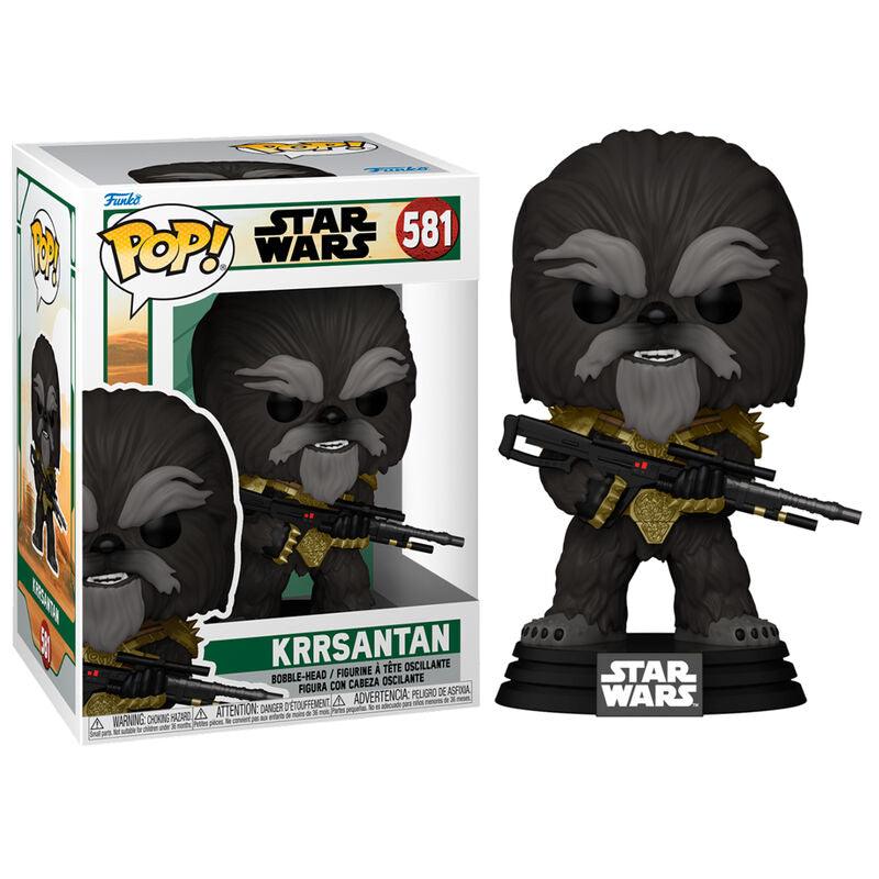 Funko Pop! Star Wars: The Book of Boba Fett - Krrsantan with BG Figure #581 - Ginga Toys