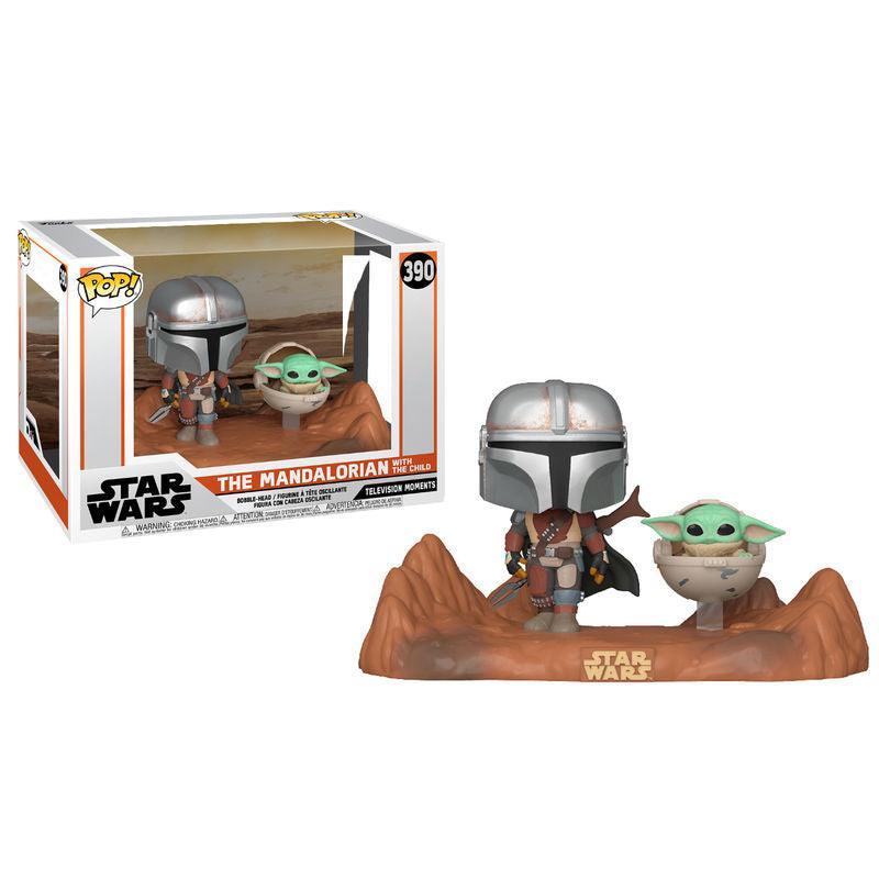 POP figure Star Wars Mandalorian - Grogu and Din Djarin - Funko - Ginga Toys