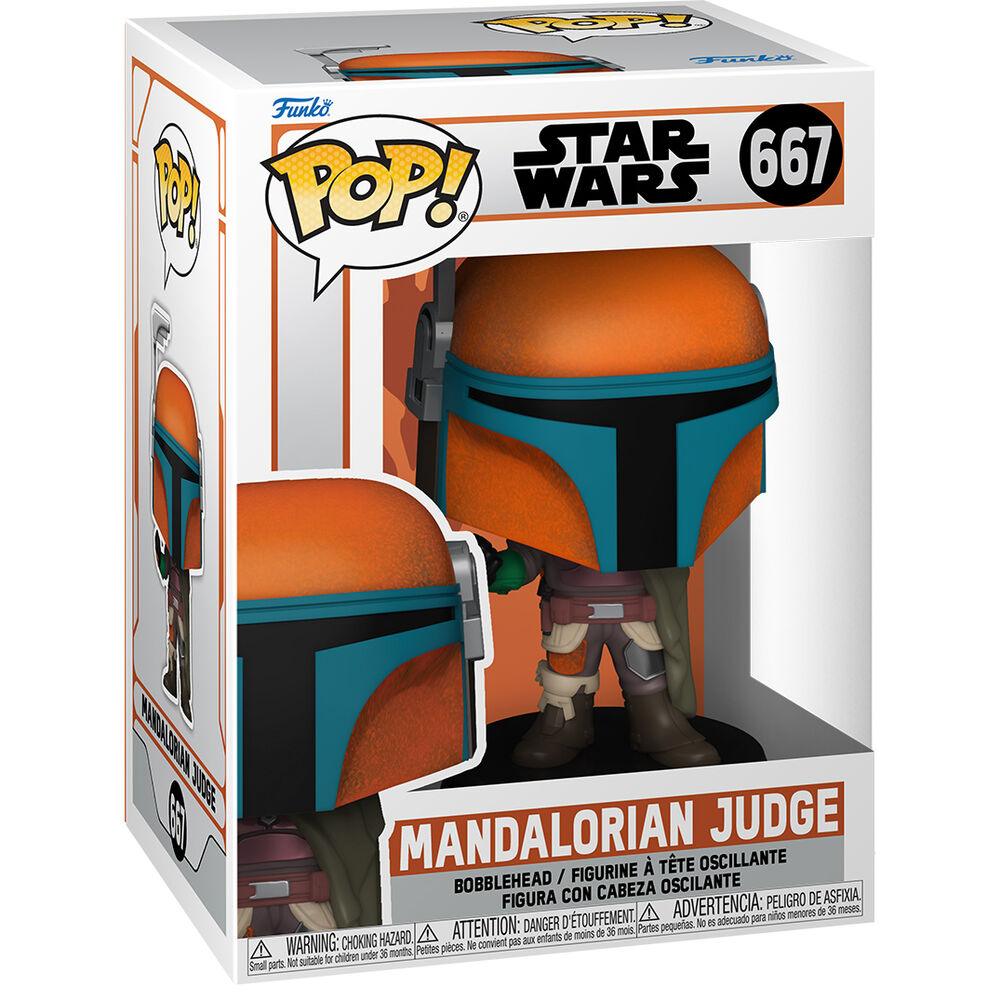 Funko Pop! Star Wars: The Mandalorian Judge Figure Vinyl #667 - Funko - Ginga Toys