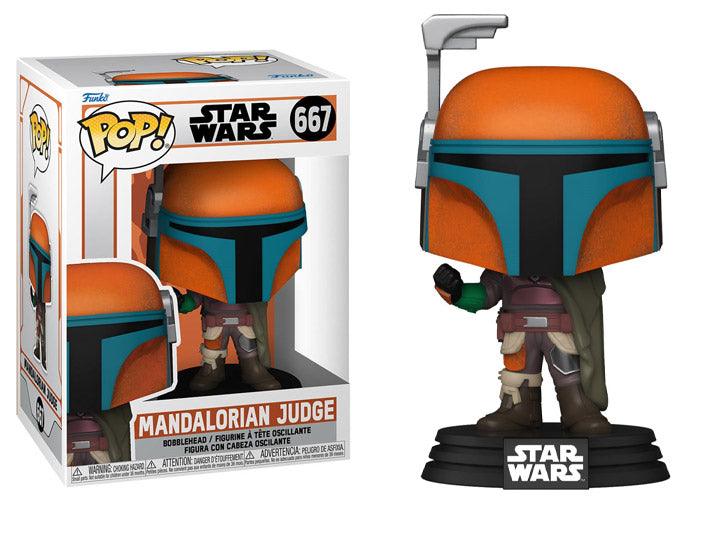 Funko Pop! Star Wars: The Mandalorian Judge Figure Vinyl #667 - Funko - Ginga Toys