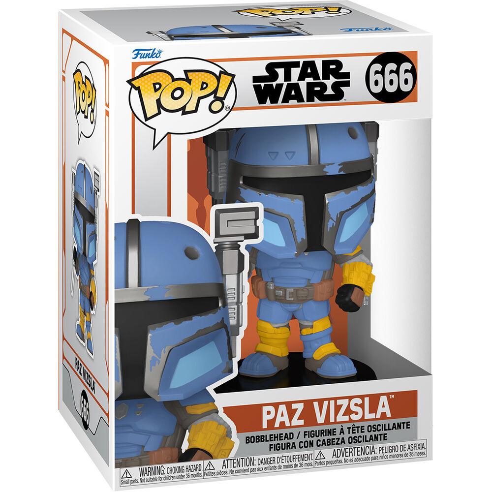 Funko Pop! Star Wars: The Mandalorian - Paz Vizsla Figure #666 - Funko - Ginga Toys