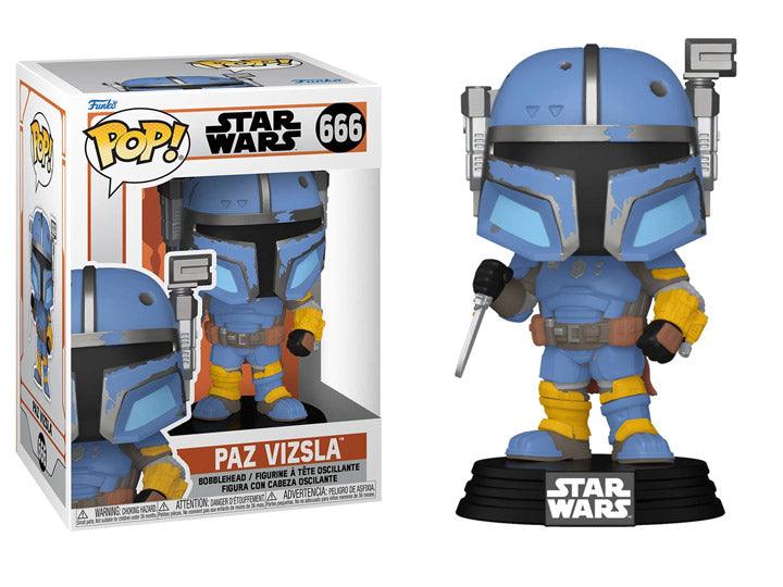 Funko Pop! Star Wars: The Mandalorian - Paz Vizsla Figure #666 - Funko - Ginga Toys