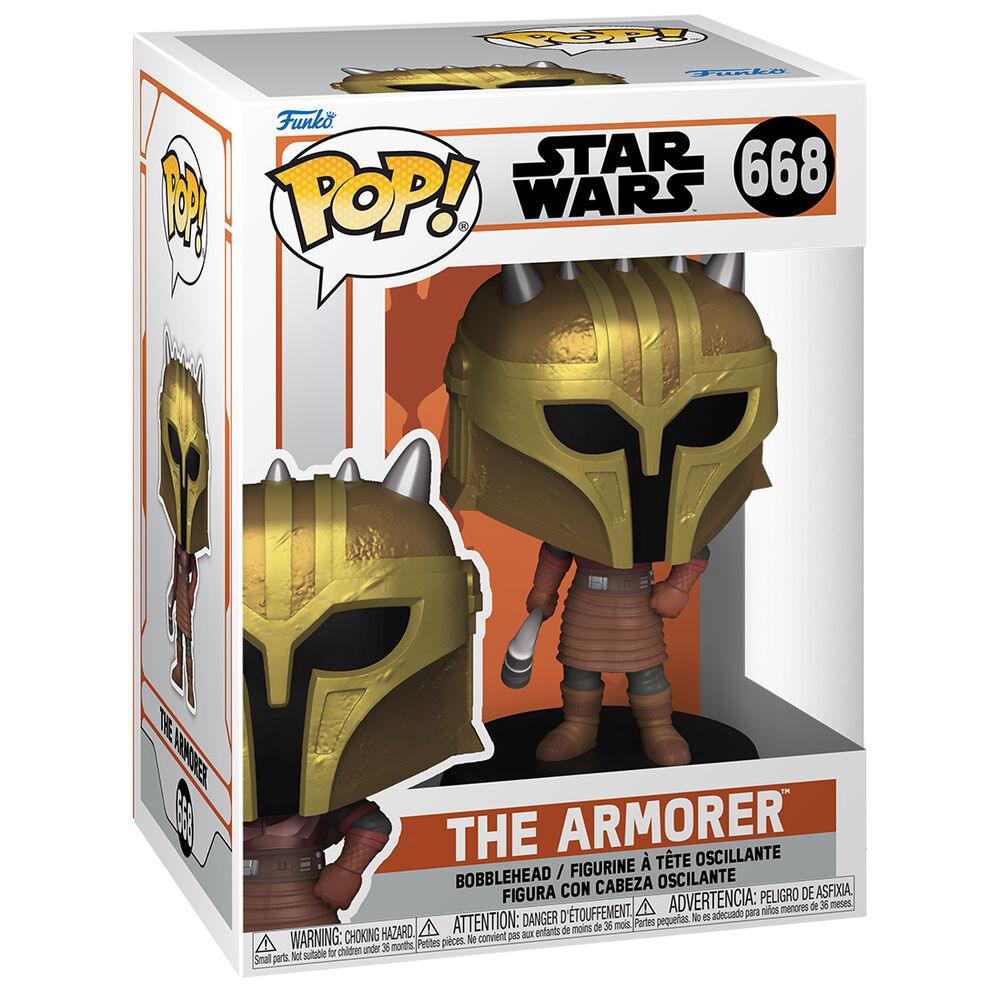 Funko Pop! Star Wars: The Mandalorian S3 - The Armorer Figure #668 - Funko - Ginga Toys