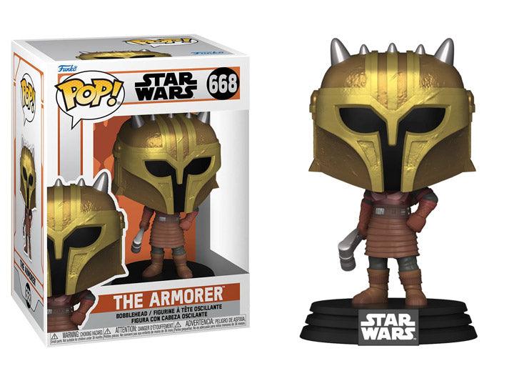 Funko Pop! Star Wars: The Mandalorian S3 - The Armorer Figure #668 - Funko - Ginga Toys