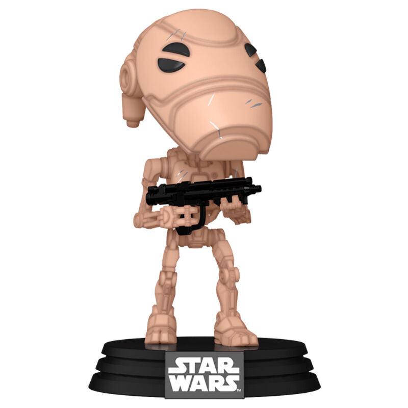 Funko Pop! Star Wars: The Phantom Menace 25th - Battle Droid Figure #703 - Ginga Toys