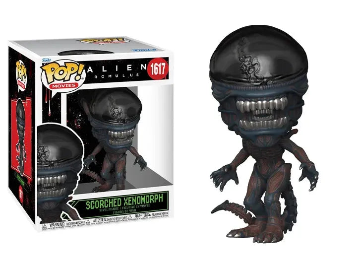 Funko Pop! Super: Alien: Romulus - Scorched Xenomorph Figure #1617 - Ginga Toys