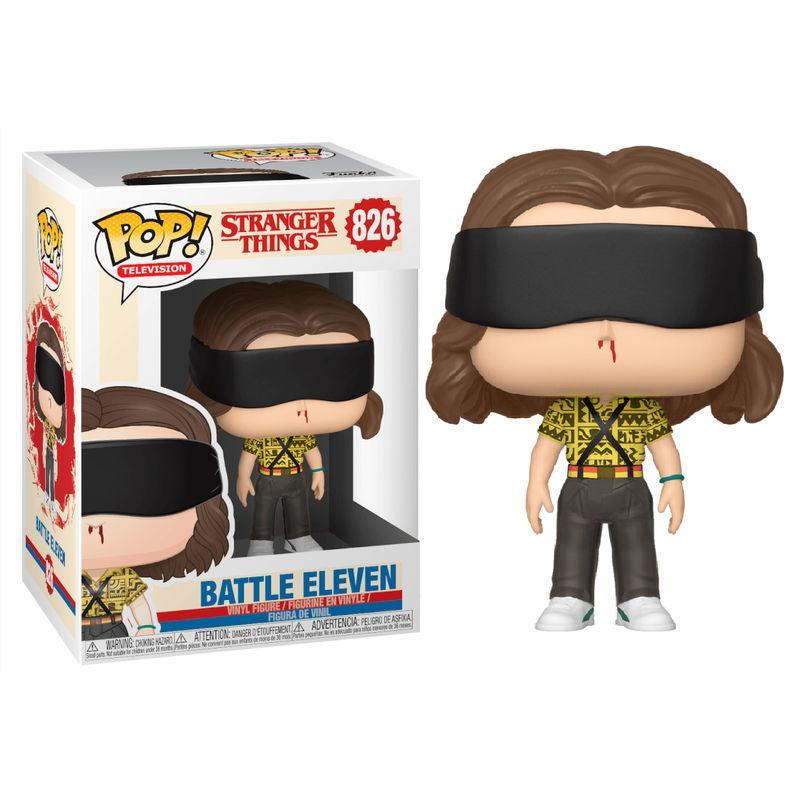 Funko Pop! Television: Stranger Things 3 Eleven Vinyl Figure (Battle) #826 - Funko - Ginga Toys