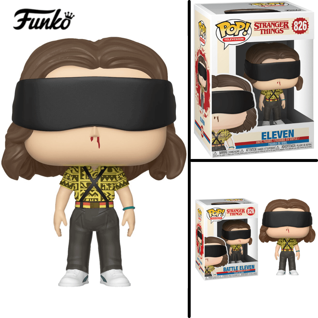 Funko Pop! Television: Stranger Things 3 Eleven Vinyl Figure (Battle) #826 - Funko - Ginga Toys