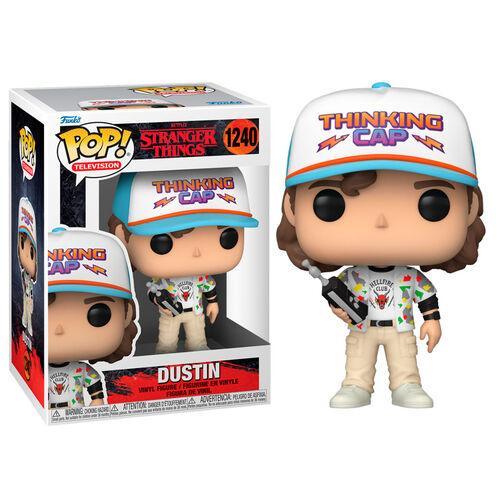 Funko Pop! Television: Stranger Things 4 Dustin Vinyl Figure #1240 - Funko - Ginga Toys