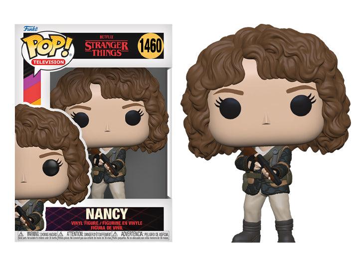 Funko Pop! Television: Stranger Things 4 - Nancy with Shotgun Figure (Hunter) #1460 - Funko - Ginga Toys