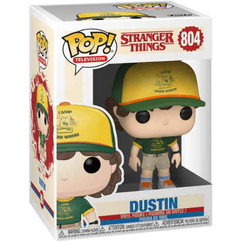 Funko POP TV Stranger Things S3 Dustin At Camp Vinyl Figure #804 - Funko - Ginga Toys