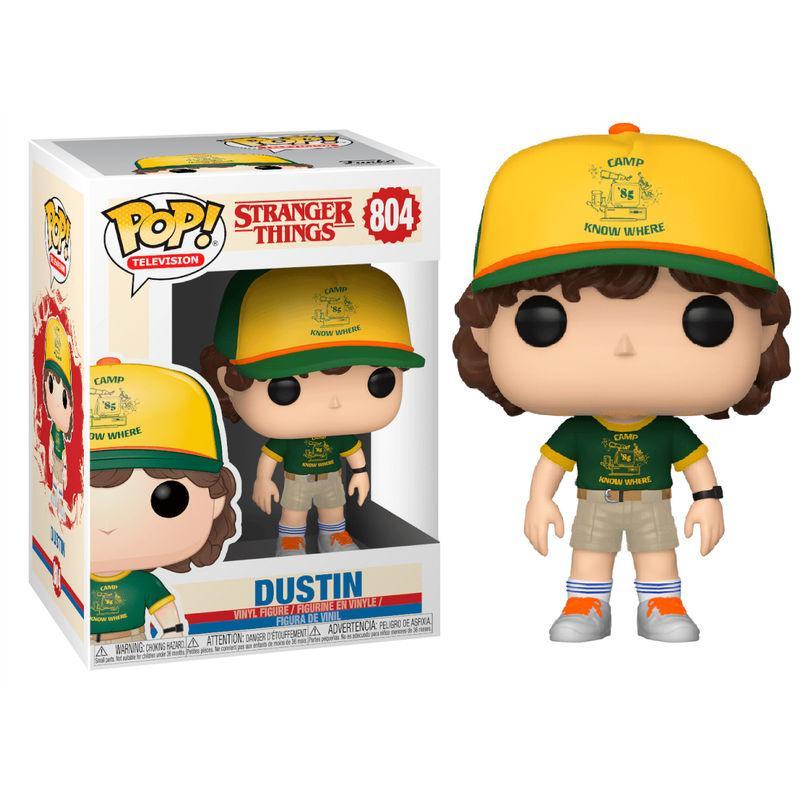 Funko POP TV Stranger Things S3 Dustin At Camp Vinyl Figure #804 - Funko - Ginga Toys