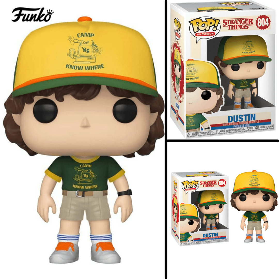 Funko POP TV Stranger Things S3 Dustin At Camp Vinyl Figure #804 - Funko - Ginga Toys