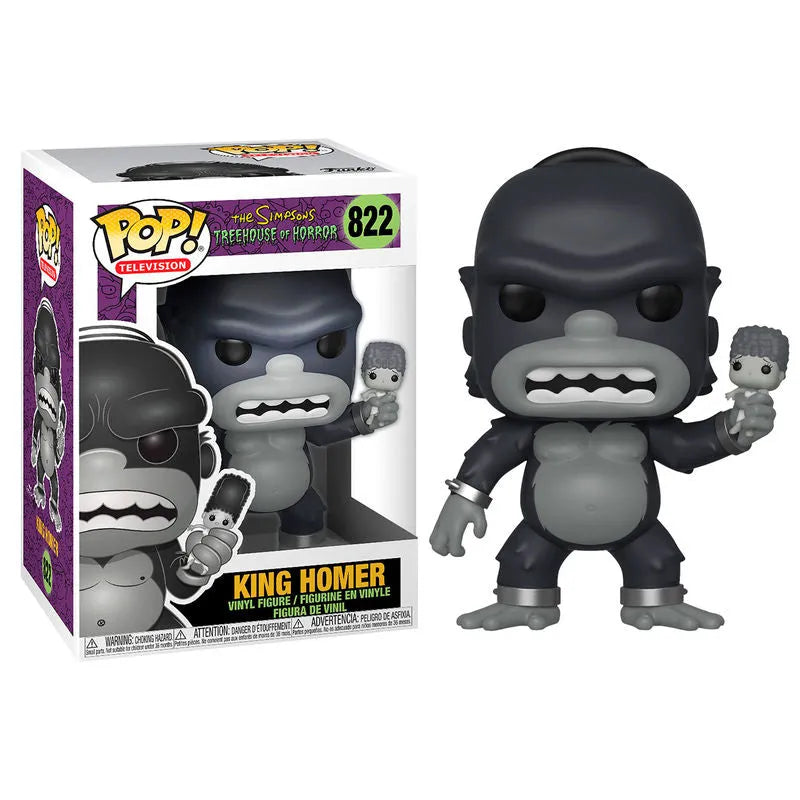 Funko Pop! Television: The Simpsons Treehouse of Horror - King Homer Vinyl Figure #822 - Ginga Toys