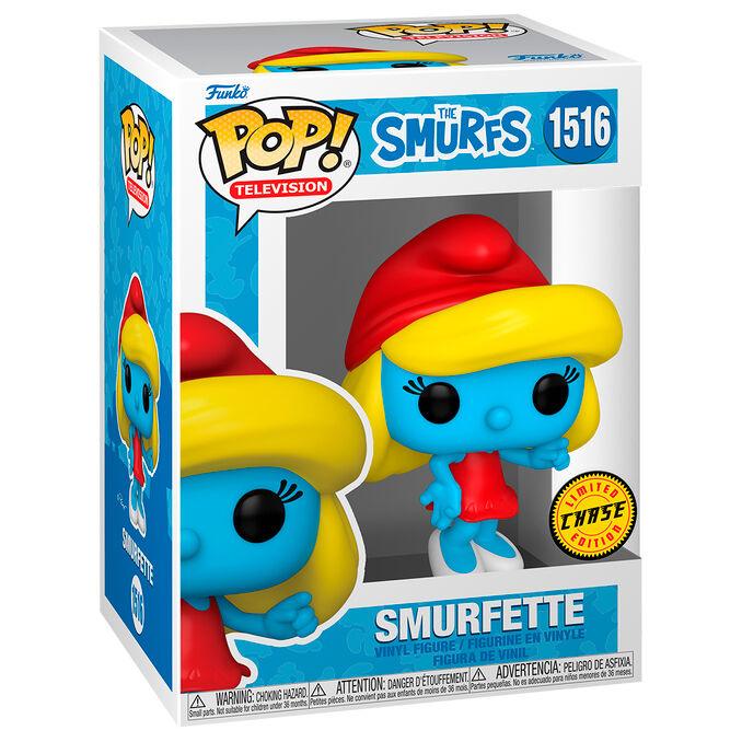 Funko Pop! Television: The Smurfs - (Chase) Smurfette Vinyl Figure #1516 - Ginga Toys
